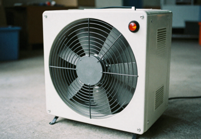 Melhore o ar do ambiente durante a obra com exaustores em locação