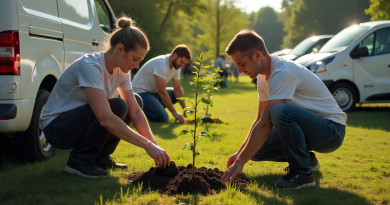 Citroën E Ações De Plantio De árvores Comunitárias
